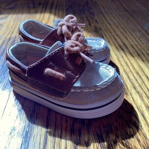 Sperry Topsiders - baby size 1 month